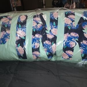 Victoria's Secret PINK NWT Body Pillow Floral